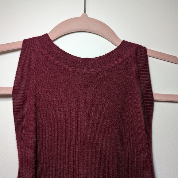 Peter Do FW19 Red Cashmere Backless Halter Top - Picture 10 of 11